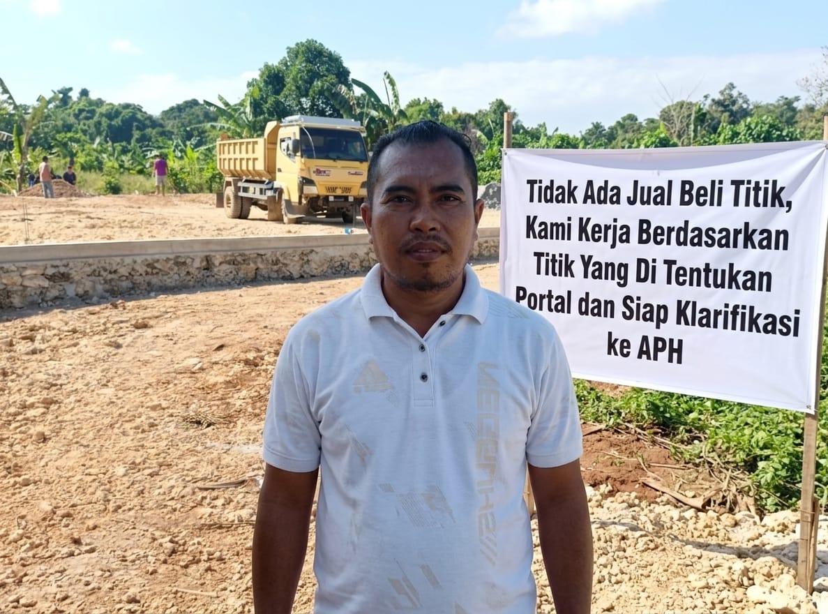 Tidak Ada Jual Beli Titik, Kami Kerja Berdasarkan Titik Yang Di Tentukan Portal dan Siap Klarifikasi ke APH 